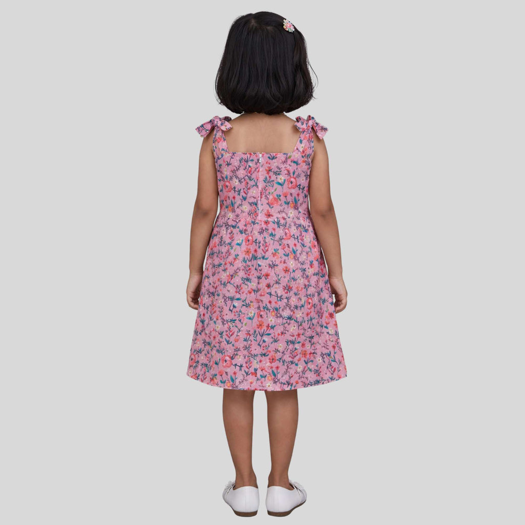 Blush Garden Pocket Dress