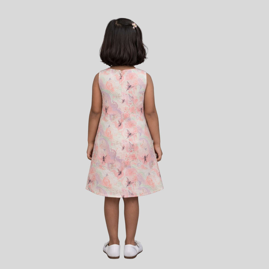 Pastel Whisper Bow Dress