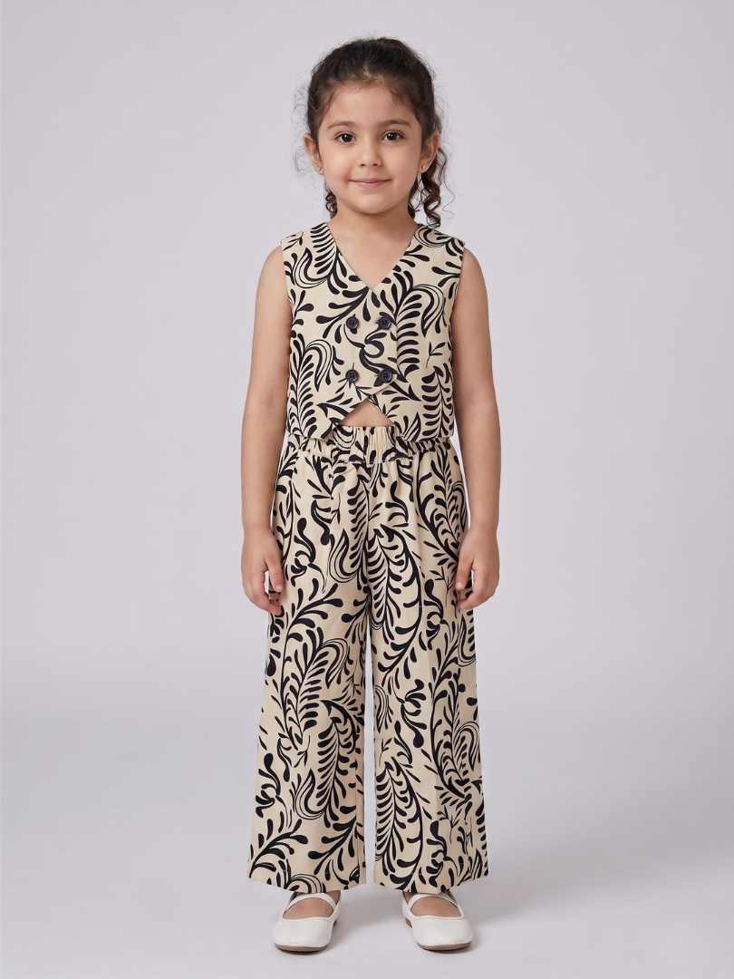 Kevora Noir Vine Co-ord Set
