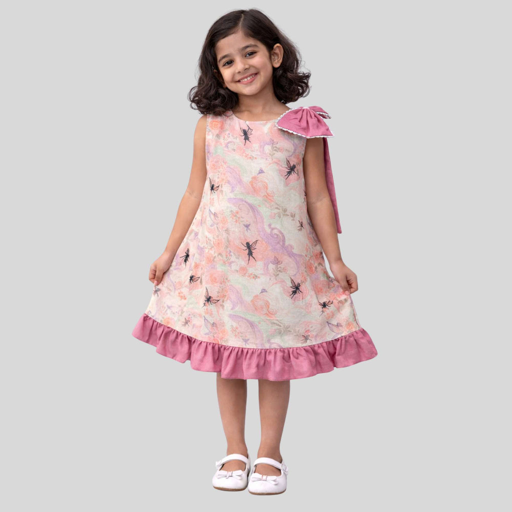 Floral Print A-Line Dress