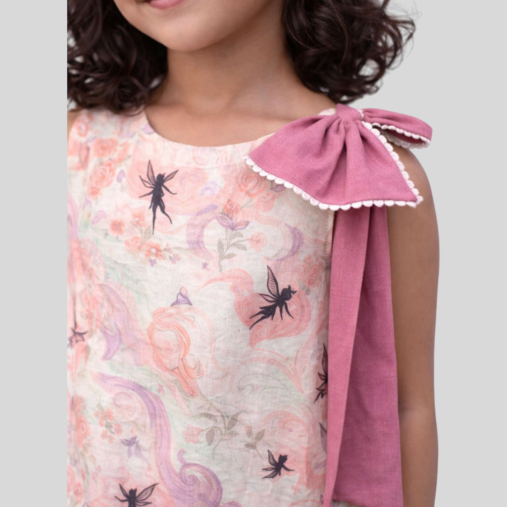 Floral Print A-Line Dress
