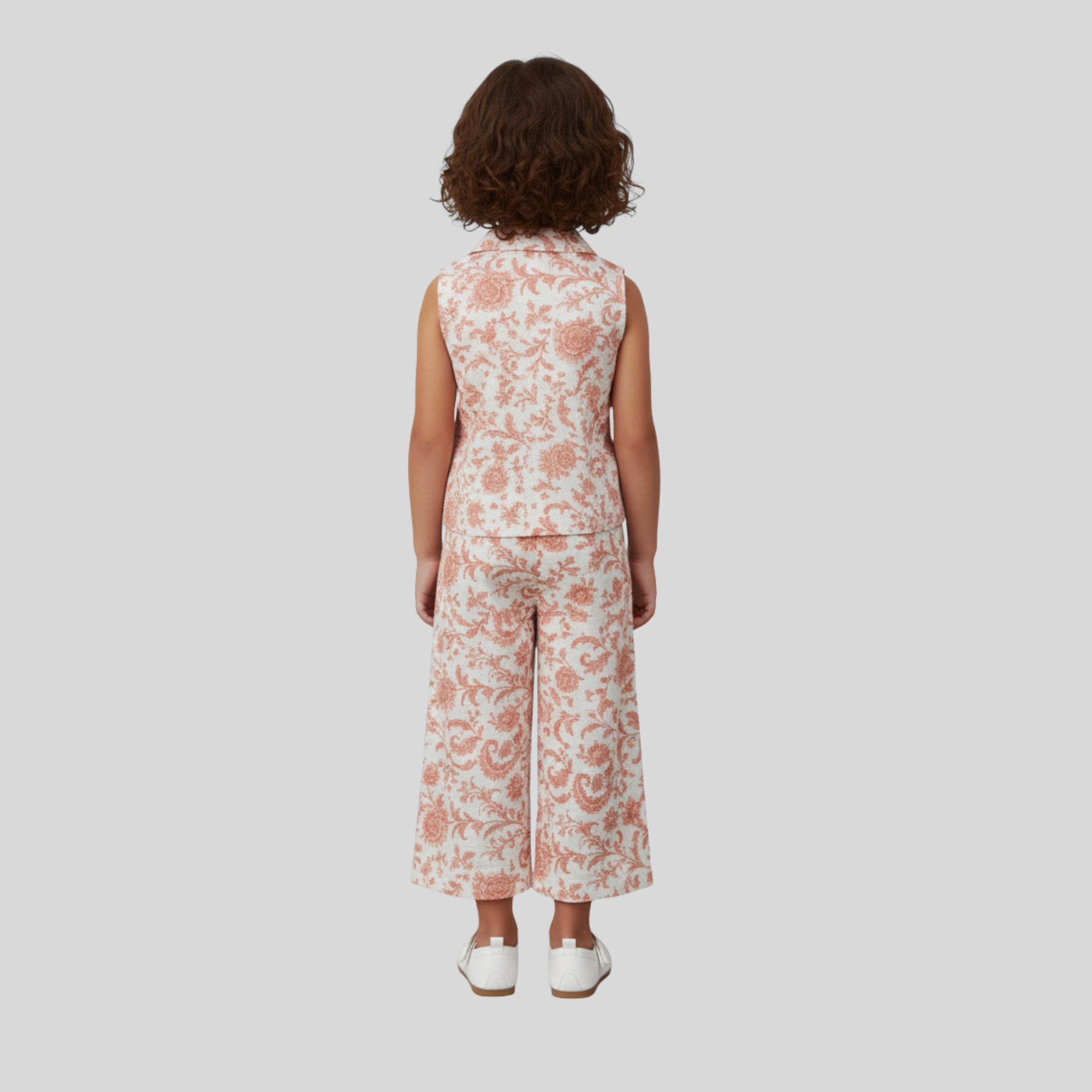 Kevora Terracotta Bloom Co-ord Set