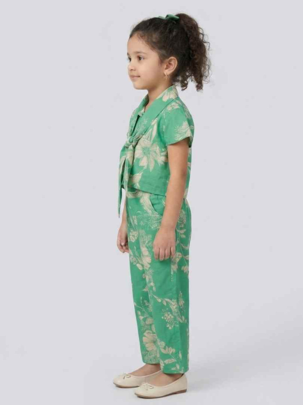Kevora Emerald Bloom Co-ord Set