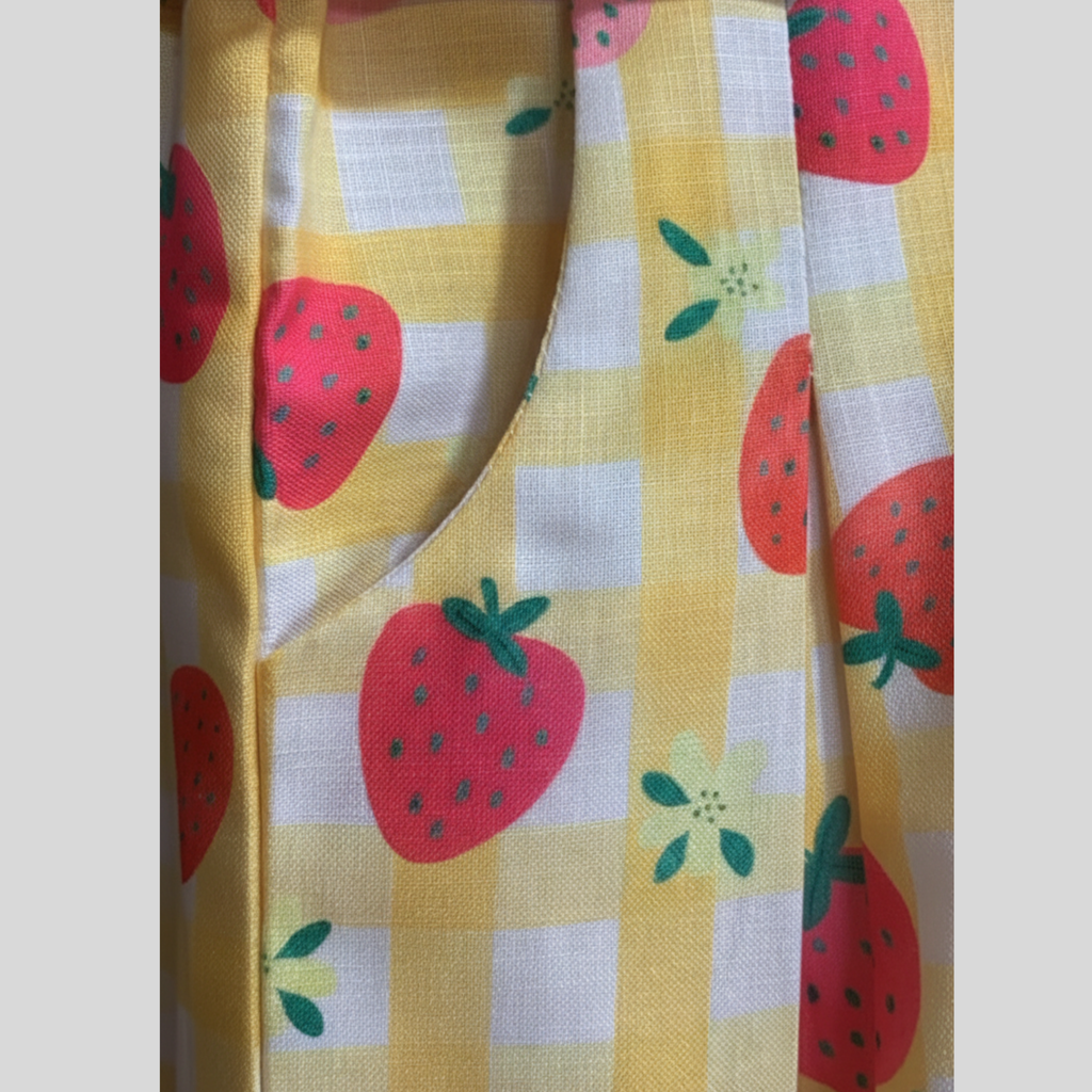 Sunny Strawberry Co-ord Set for Girls