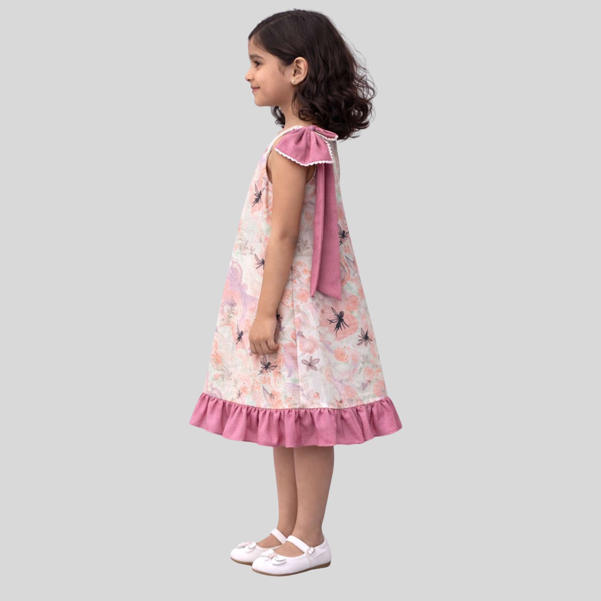 Floral Print A-Line Dress