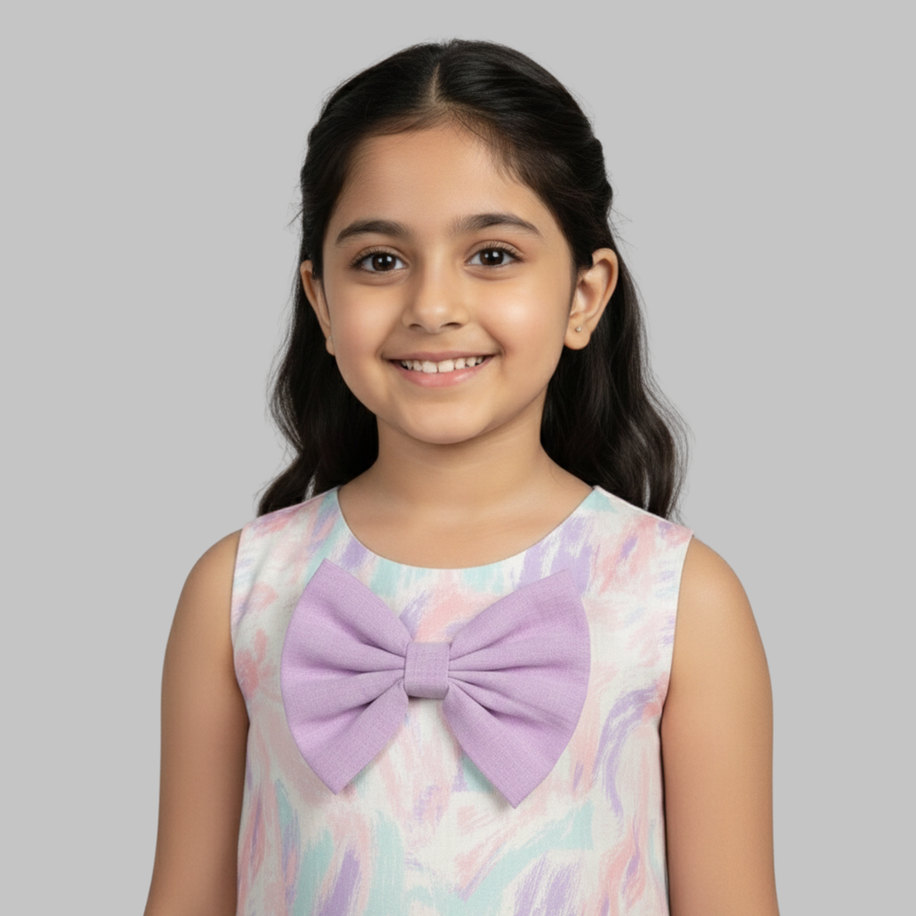 Print A-Line Dress