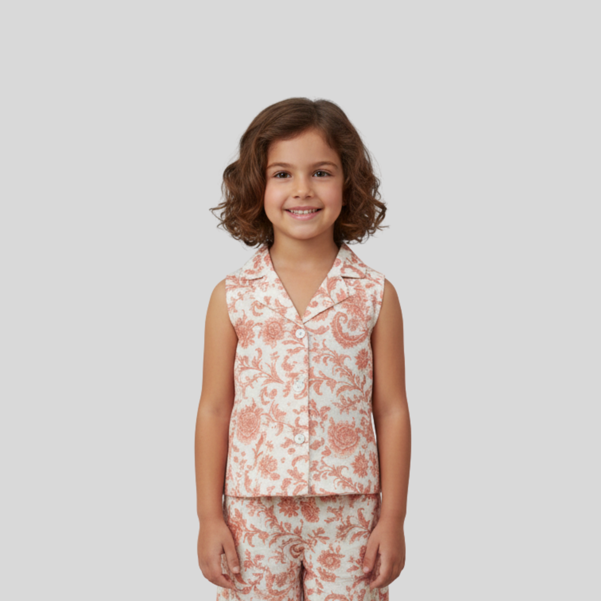 Kevora Terracotta Bloom Co-ord Set