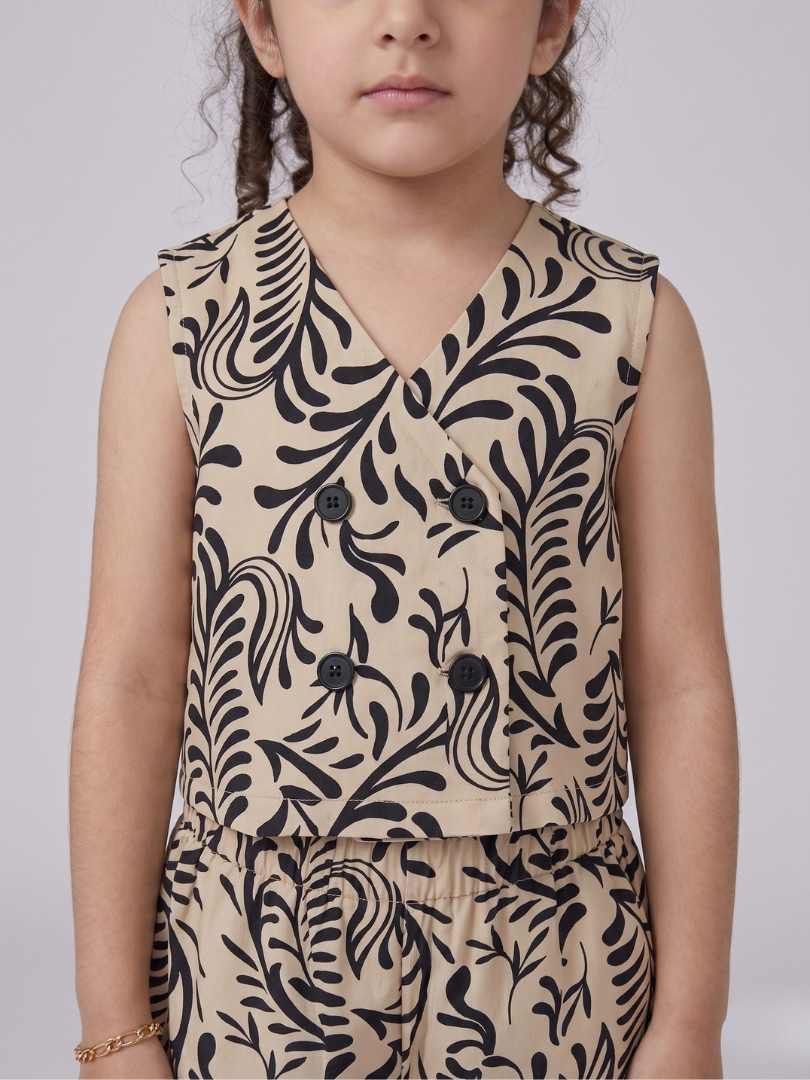 Kevora Noir Vine Co-ord Set