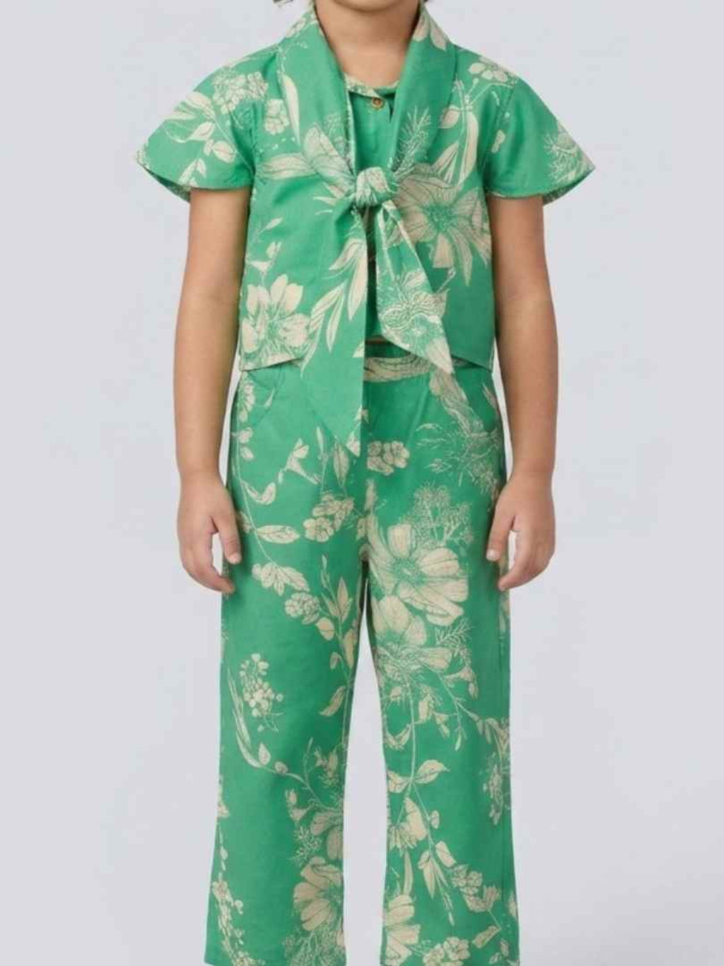Kevora Emerald Bloom Co-ord Set