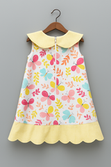 Butterfly Garden A-Line Dress